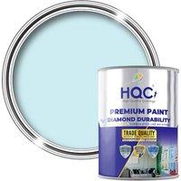 HQC PAINTS HQC Vinyl Matt Emulsion Paint - Matt Finish for Interior Walls - 1L in Light Blue