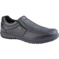 IMAC Men's Grain Leather Shoes in Black | Size: 8