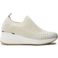 b.soleful Women's 'Solvia' Porvair Trainers in Beige | Size: 7