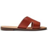 b.soleful Women's 'Layana' Porvair Sandals in Camel | Size: 3