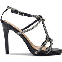 b.soleful Women's 'Laviro' Porvair Sandals in Black | Size: 4