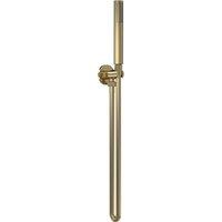 Balterley Round Outlet Elbow Parking Bracket Shower Handset Brushed Brass in Metallics