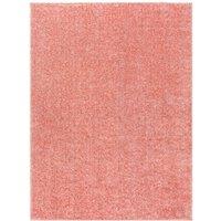 Livabliss Cloudy Shag-Solid Color Soft Plush Pile Living Rug in Pink | Size: 200 cm x 275 cm
