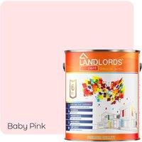 LANDLORDS PAINT Shed & Fence Paint - 10L in Baby Pink