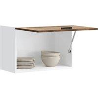 Kitchen Wall Cabinet Porto Smoked Oak Engineered Wood