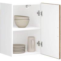 Berkfield Home Kitchen Wall Cabinet Porto Old Wood Engineered Wood in Brown