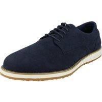 Thomas Blunt Men's Smart Low Lace Up Casual Shoes in Navy | Size: 10