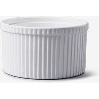 WM Bartleet & Sons Porcelain Souffle Dish 14cm in White