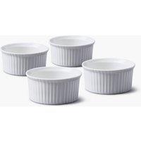 WM Bartleet & Sons Porcelain Ramekin 7.5cm Set of 4 in White