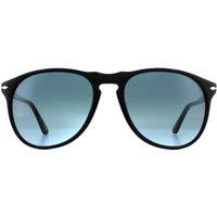 Persol Men's Aviator Black Blue Gradient Sunglasses