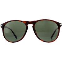 Persol Men's Round Havana Grey Sunglasses in Brown