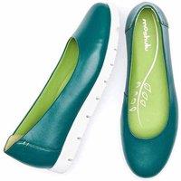 'Jin' Leather Flat Slip On Shoes