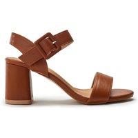 b.soleful Women's 'Sevina' Porvair Sandals in Camel | Size: 3