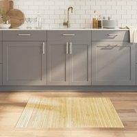 Berkfield Home Rug Rectangular Light Nature 80x100 cm Bamboo in Beige | Size: Medium