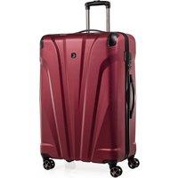 Gino Ferrari Quasar Ultra Strong Suitcases Hold & Cabin Lightweight Luggage in Burgundy | Size: Small