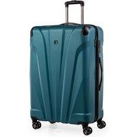 Gino Ferrari Quasar Ultra Strong Suitcases Hold & Cabin Lightweight Luggage in Teal | Size: Small