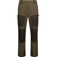 Trespass Men's Daresbury Hiking Trousers in Khaki | Size: Large