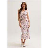 Lily and Lionel Women's Zola Bias Cut Wonderland Print Midi Dress In Multi | Size: 10