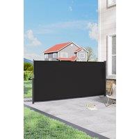 Retractable Outdoor Privacy Sunshade Side Awning
