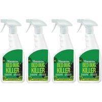 Xterminate Pesticide Free Bed Bug Killer Spray 4L in Clear
