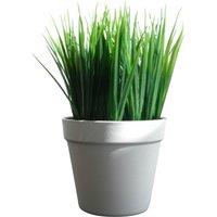 Leaf 22cm Artificial Grass Plant in Green