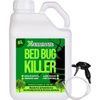 Xterminate Pesticide Free Bed Bug Killer Spray 5L in Clear