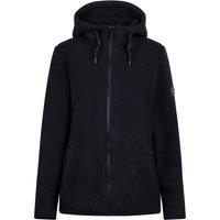 Trespass Women's Leila DLX Fleece Jacket in Black | Size: 2XL