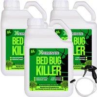 Xterminate Pesticide Free Bed Bug Killer Spray 15L in Clear