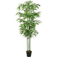 Berkfield Home Artificial Bamboo Tree 240 Leaves 80 cm Green