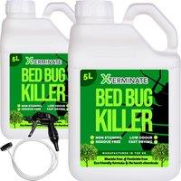 Xterminate Pesticide Free Bed Bug Killer Spray 10L in Clear