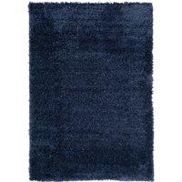 Kukoon Deep Navy Super Soft Shaggy Area Rug | Size: 240 cm x 330 cm
