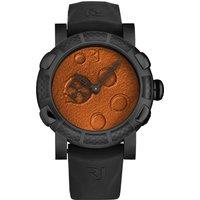 Romain Jerome Men's Black - 'Moon Dust' Automatic Watch - 46mm - Model RJMDAU.901.20 in Orange