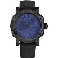 Romain Jerome Men's Black - 'Moon Dust' Automatic Watch - 46mm - Model RJMDAU.501.20 in Blue