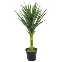 Leaf 90cm (3ft) Large Artificial Green Yukka Plant Spiky Tree Plant