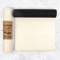 Myga Extra Large Cream Alignment Yoga Mat