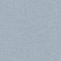 Grandeco Paul Moneypenny Rotan Textile Textured Wallpaper in Blue