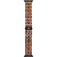The Sustainable Watch Company Men's The Olive Handmade Apple Watch Strap in Brown