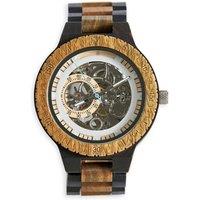 The Sustainable Watch Company Men's The Hemlock Mechanical Wood Watch in Brown