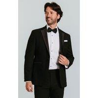 Dobell Men's Black Notch Lapel Tuxedo Jacket | Size: 46L