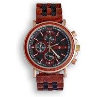 The Sustainable Watch Company Men's The Redwood Chronograph Wood Watch in Brown