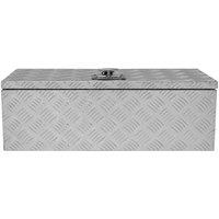 Monstershop Aluminium Tool Box 60L - Medium in Silver