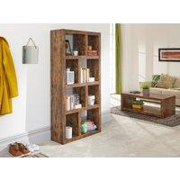 GFW Jakarta Tall Open Shelving Unit in Brown