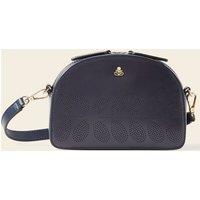 Orla Kiely Women's Babaluna Crossbody - Navy Punched Flower
