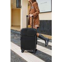 20 Inch Suitcase with USB Charging Port And Cup Holder