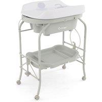Costway Baby Changing Table Portable Infant Nursery Station in Grey