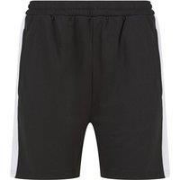 Finden & Hales Men's Knitted Pocket Shorts in True Black | Size: XS