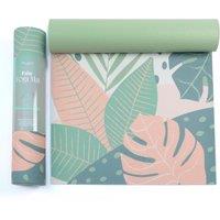 Myga Women's Terrazzo Yoga mat in Green