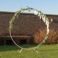 Scottish Everlastings Ltd 2m White Round Arch Frame