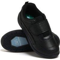 Harry Bear Boy's Football School Shoes in Black | Size: Infant 6