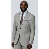 Dobell Men's Taupe 2 Piece Suit | Size: 38R